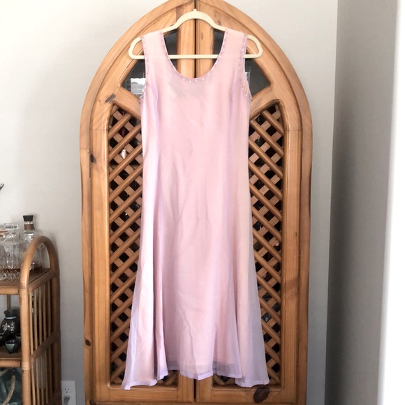 Anna Piaa Neiman Marcus chiffon dress size 8 - Picture 1 of 7